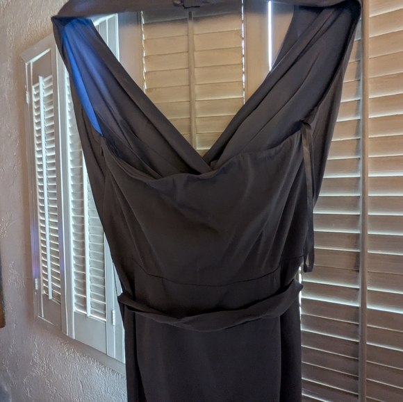 Ann Taylor Blue Halter Dress - Picture 4 of 5